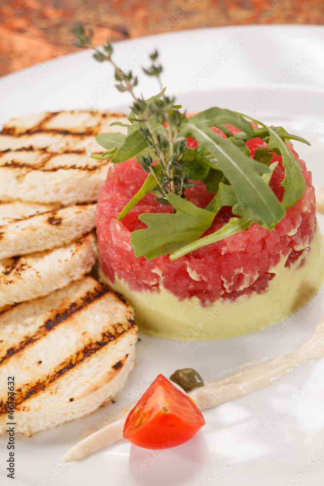 fish tartare fish tartare