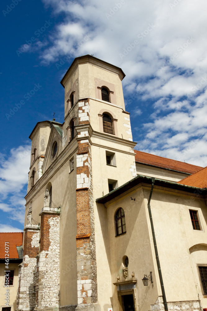 Benedictine monastery in Tyniec, Poland. Benedictine monastery in Tyniec, Poland.