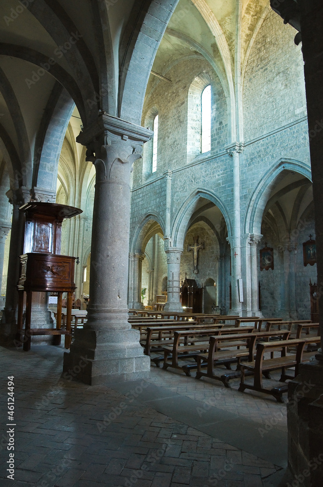 Abbey of San Martino al Cimino. Lazio. Italy.