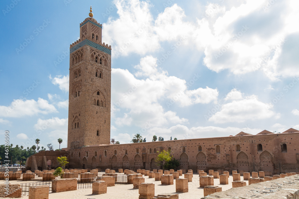 Koutoubia Moschee, Marrakesch, Marokko