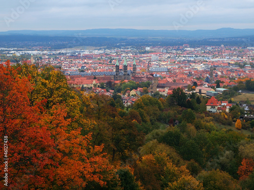 Fototapeta Naklejka Na Ścianę i Meble -  Bamberg im Herbst