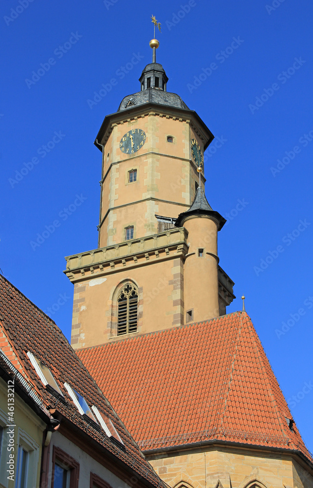 Volkach: Stadtkirche St. Bartholomäus (Franken, Bayern) Volkach: Stadtkirche St. Bartholomäus (Franken, Bayern)