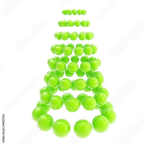 Futuristic christmas tree m...