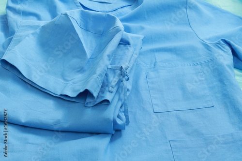 Doctor's uniform - close-up