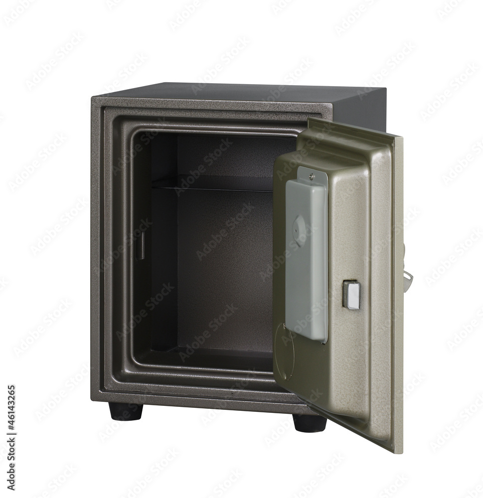 security safe isolated on white security safe isolated on white
