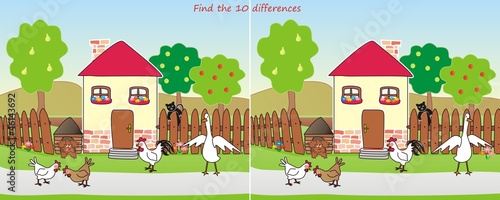 house-find 10 differences