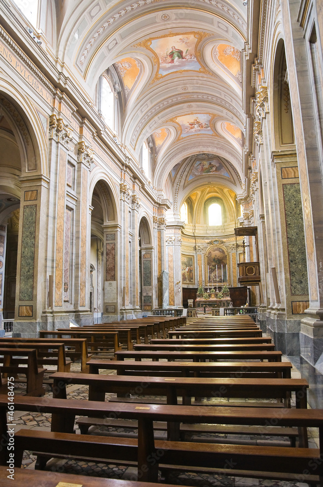Cathedral of Sutri. Lazio. Italy.