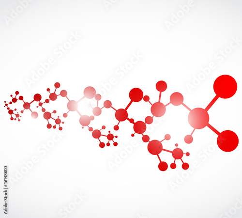 abstract dna molecule