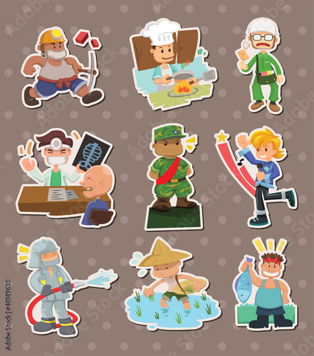 people job stickers