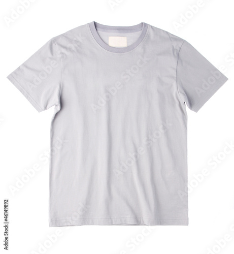 Plain gray t-shirt for putting some text for your advertisement