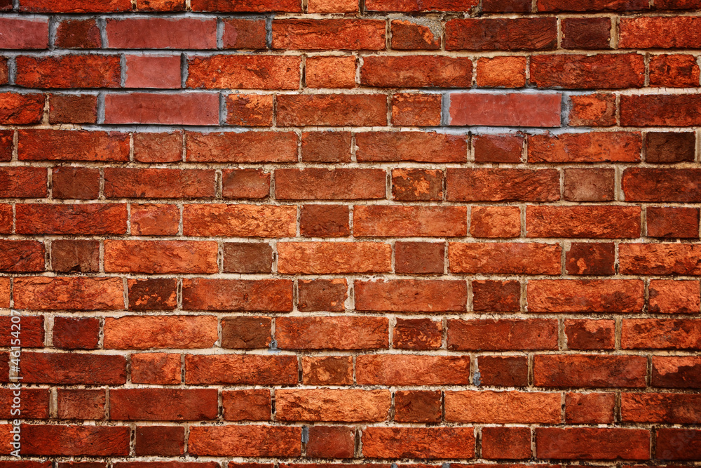 Obraz premium old red brick wall texture