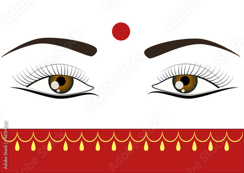 bindi eyes