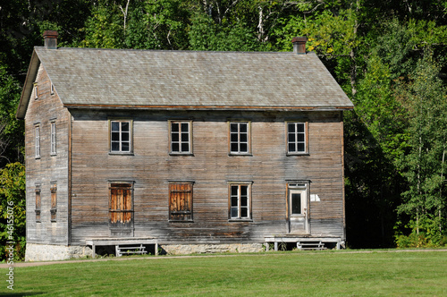 Quebec, the historical village of Val Jalbert photo