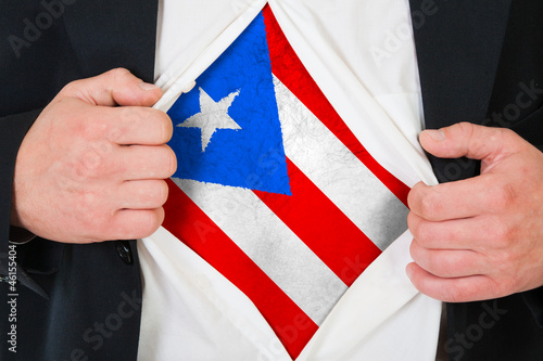 The Puerto Rico flag