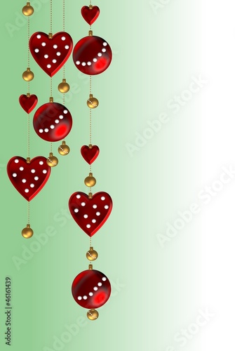 Christmas garlands with points photo