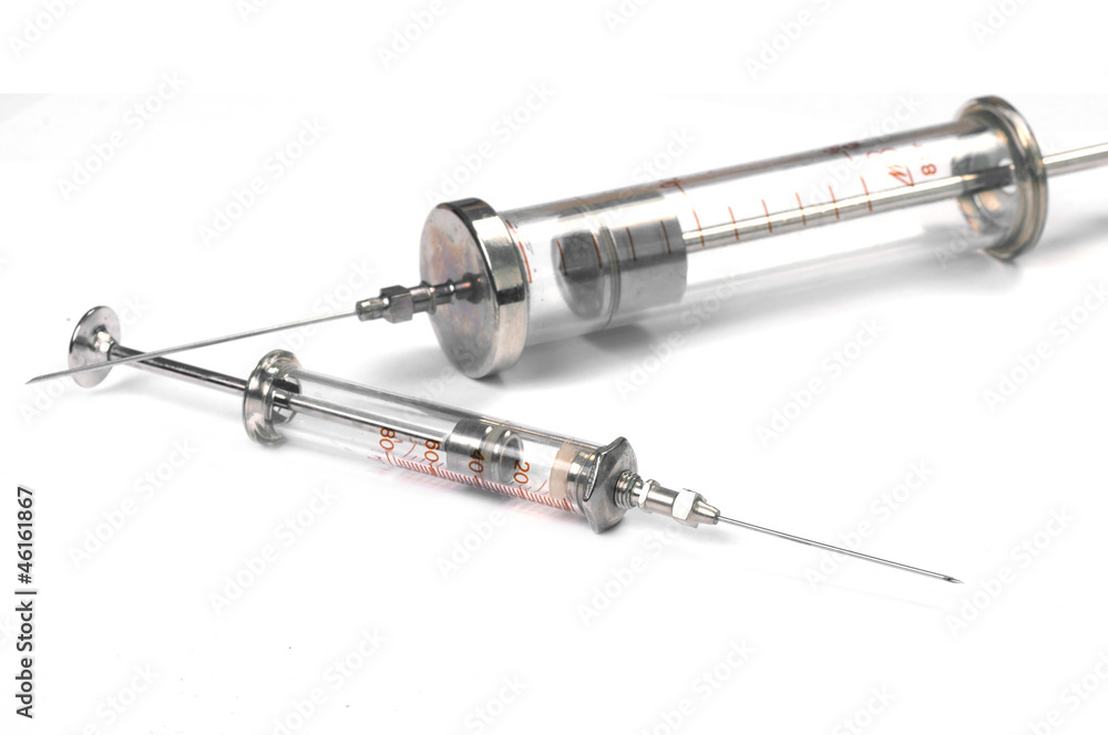 Old syringes Old syringes