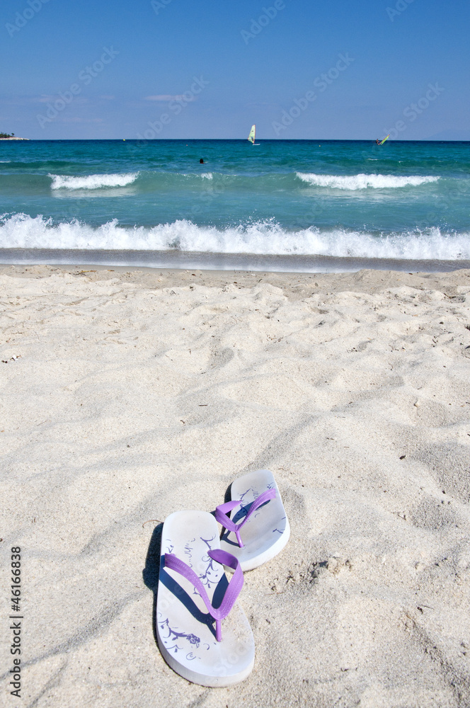 Obraz premium Dlippers thongs