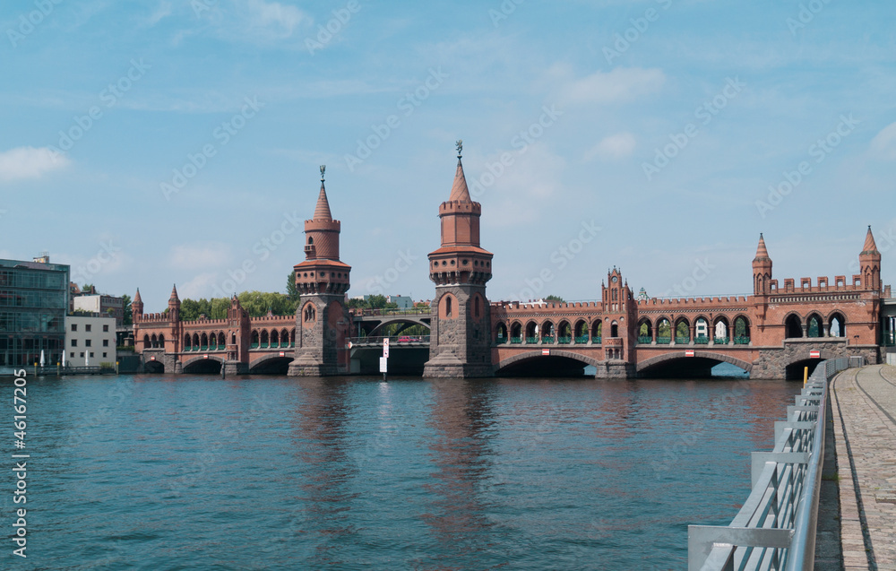 Oberbaumbrucke across the Spree