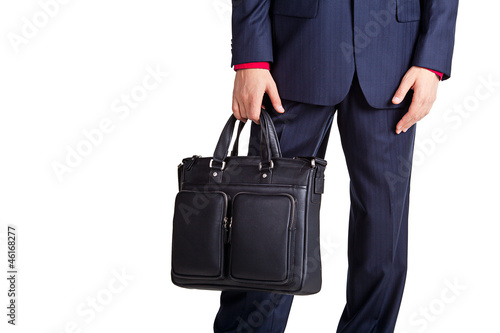 businessman with calculator