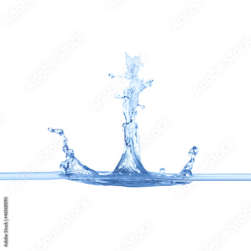 Photo of a water splash