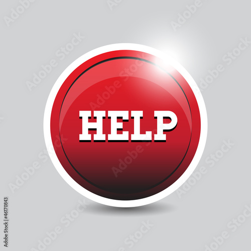 Help button red