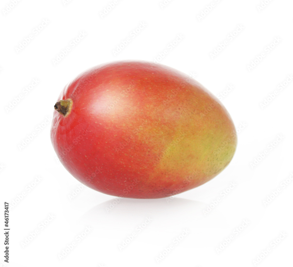 red mango isolated on white background red mango isolated on white background