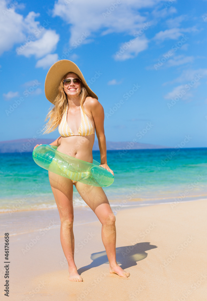 Young Woman at the Beach