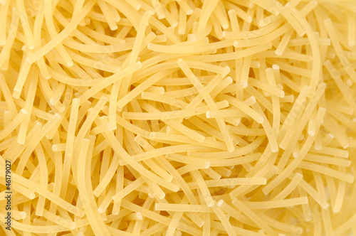 Short Cut Vermicelli (Fideo) Pasta Close-Up