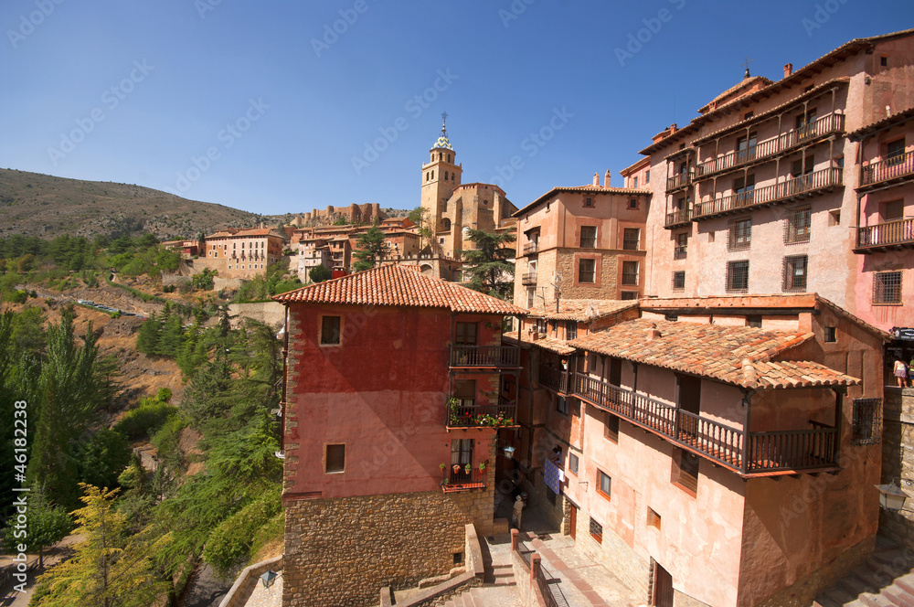 View of Albarracin.Teruel.Spain