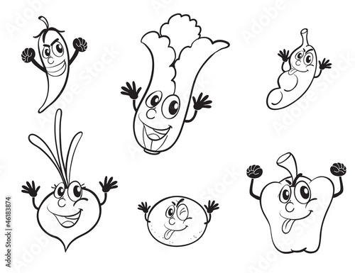 various vegetables