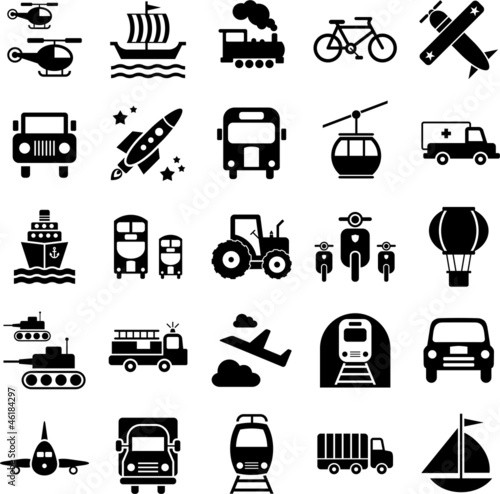 Transports icons