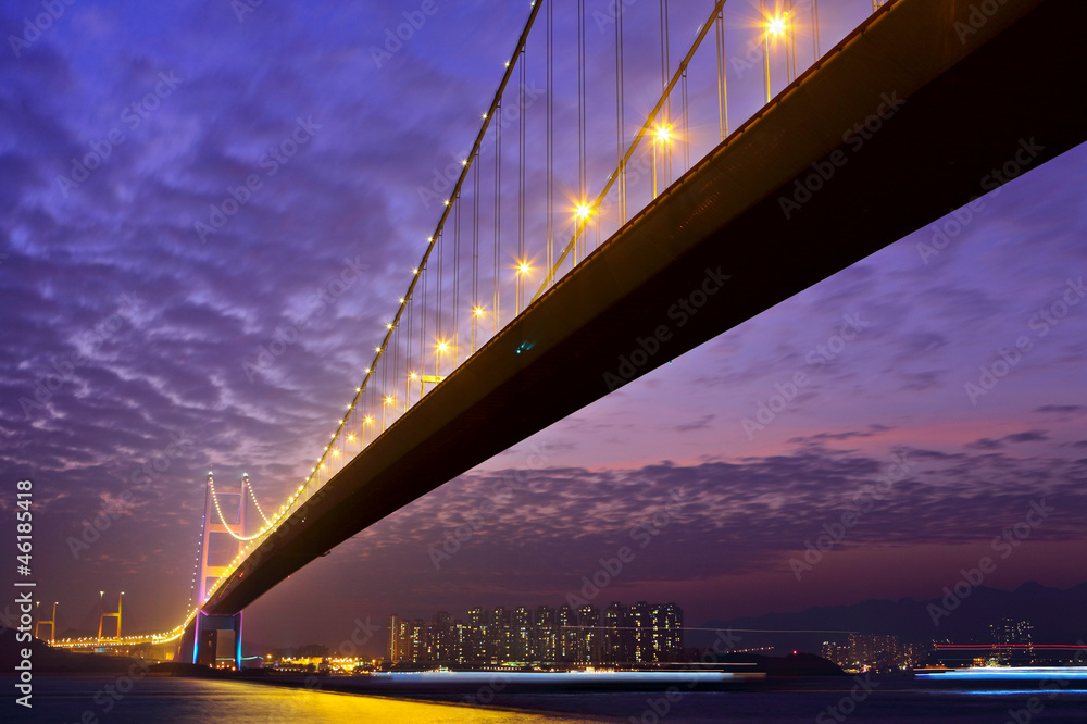 Obraz premium Tsing Ma bridge