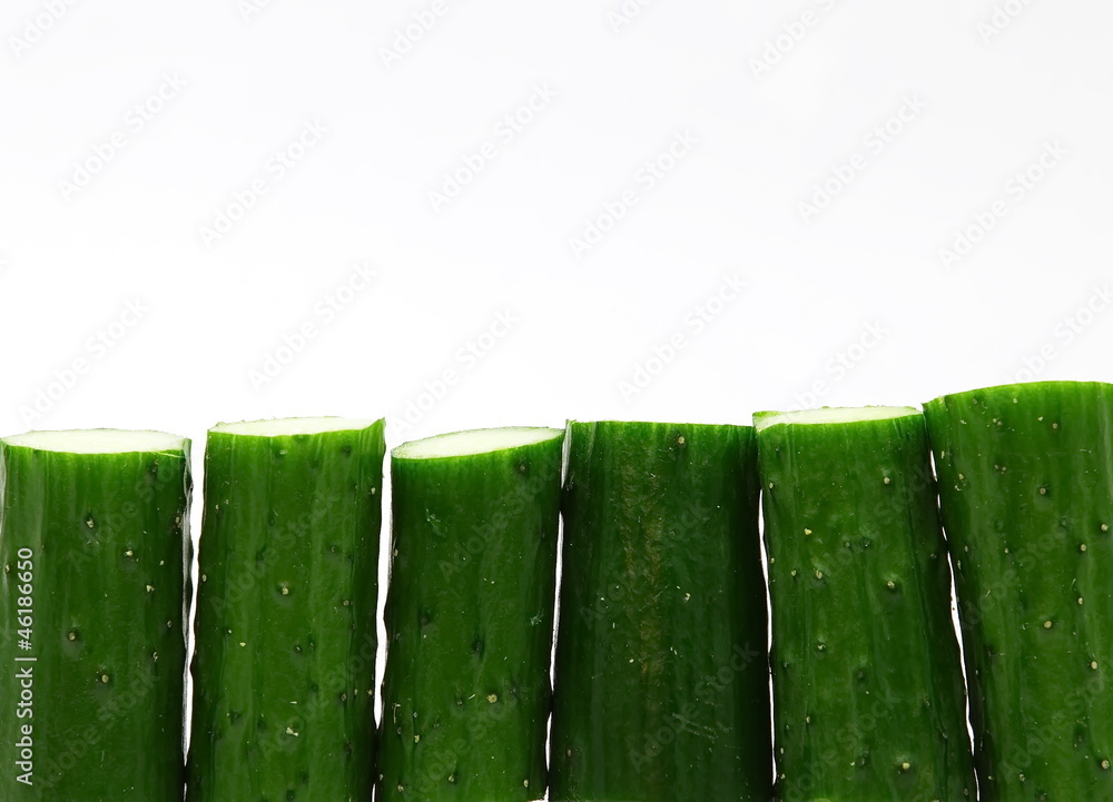 Fototapeta premium Green cucumber