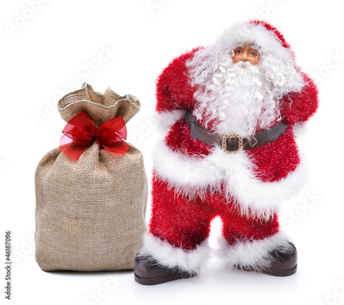 Weihnachtsmann mit Nikolaussack