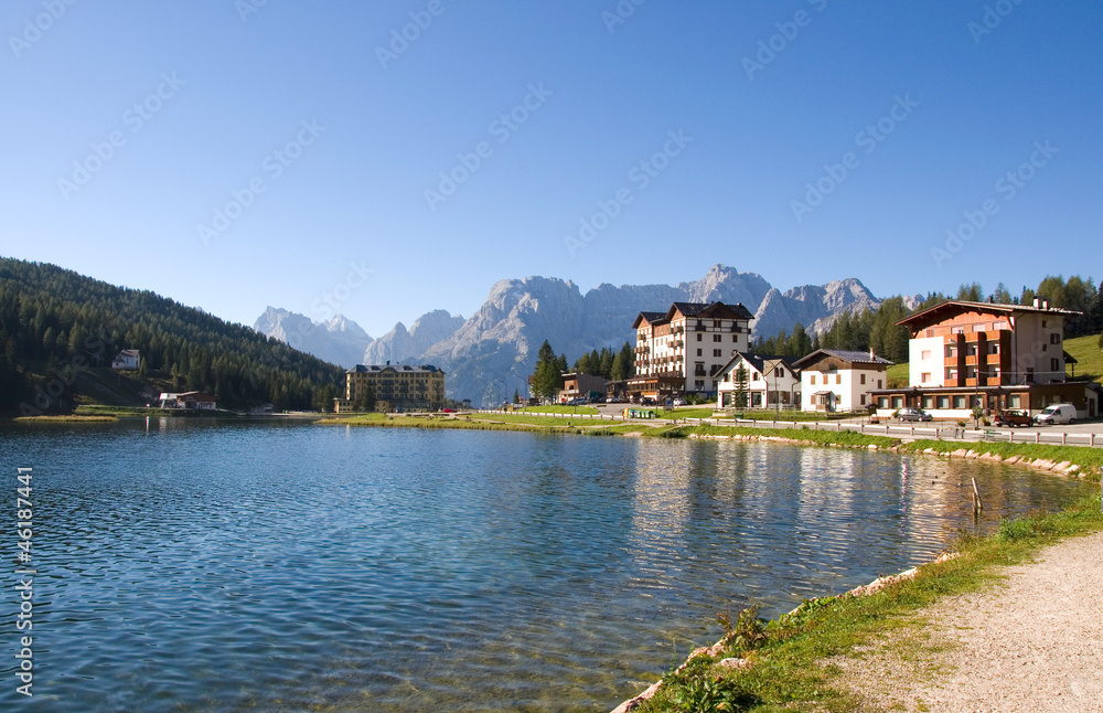 Fototapeta premium Lago di Misurina - Dolomiten - Alpen