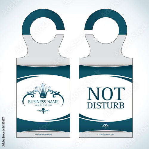 not disturb