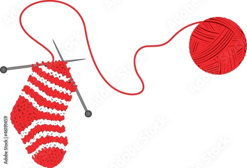 Make wool sock Christmas