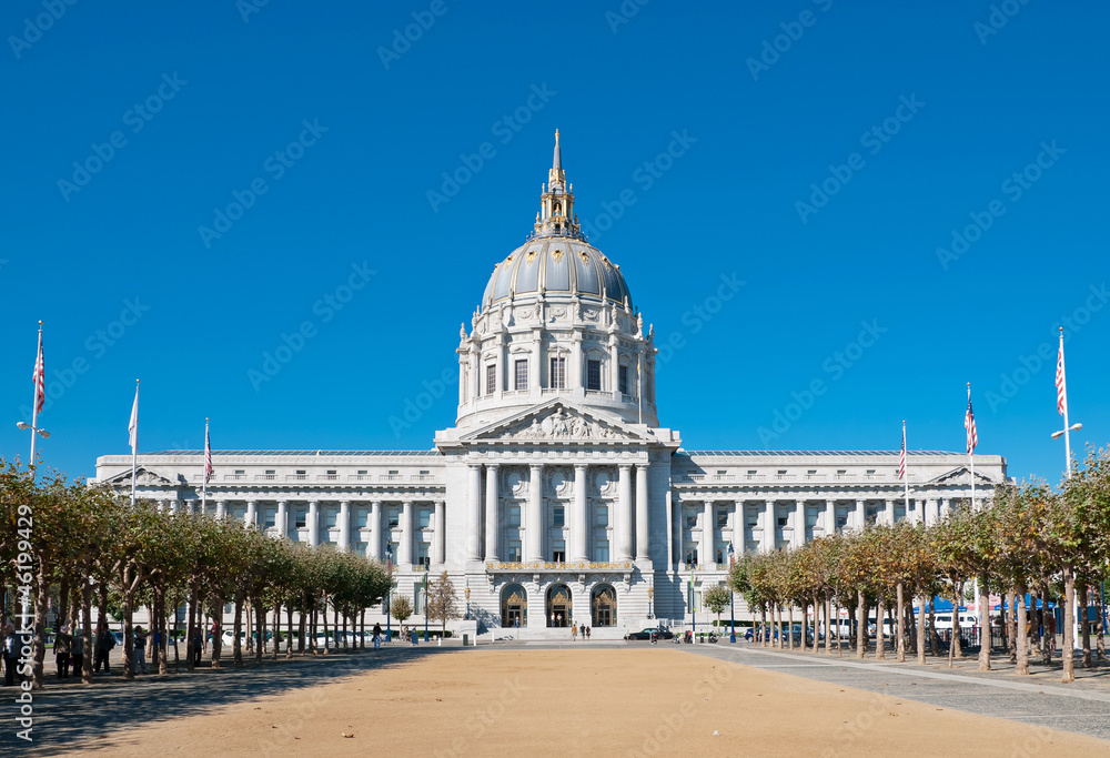 City Hall of San Francisco, California, USA