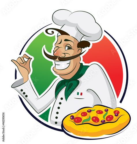 cook pizza