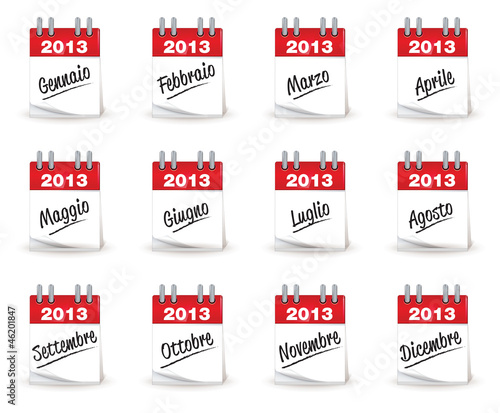 Italian Calendar 2013