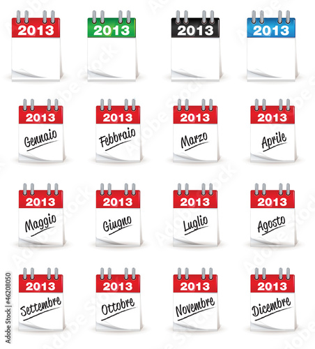 Italian Calendar 2013
