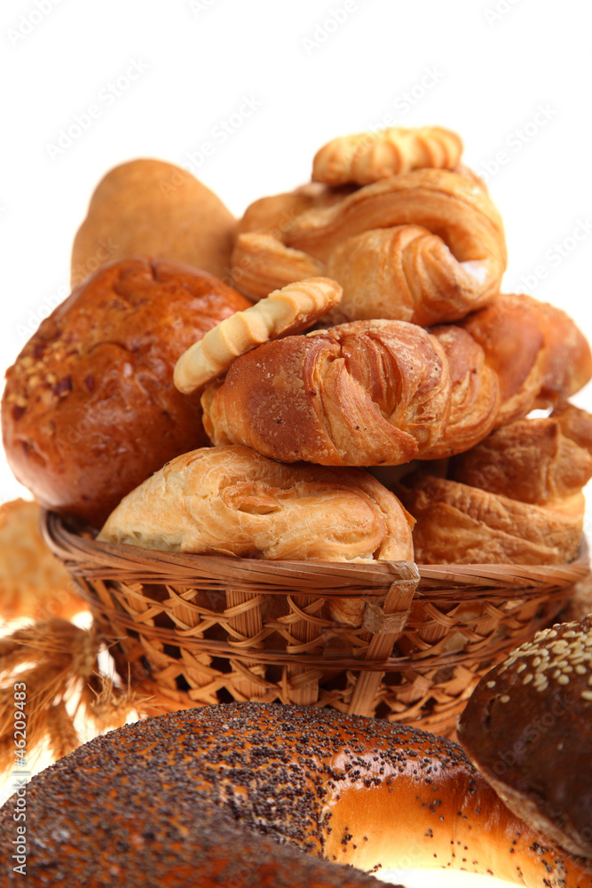 Bread in a basket Bread in a basket
