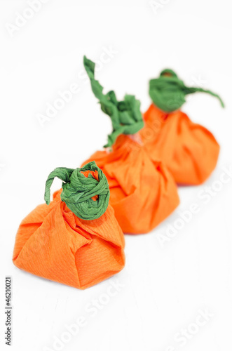 Halloween Pumpkins. Orange pumpkins.
