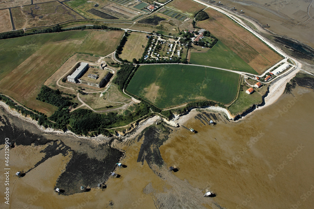 île Madame vue du ciel île Madame vue du ciel