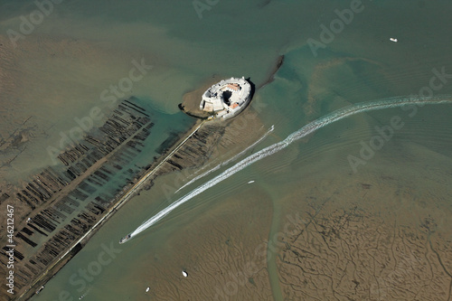 Vue aérienne du Fort Louvois photo