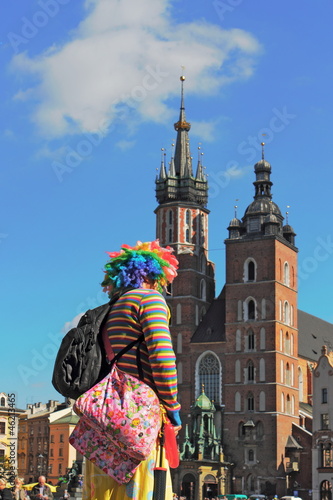 Принти на полотні Riese vor Marienkirche