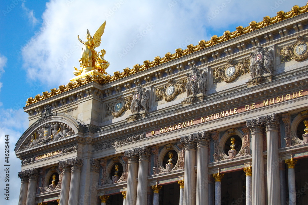 Fototapeta premium Opera de Paris, France
