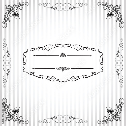 Vintage striped background