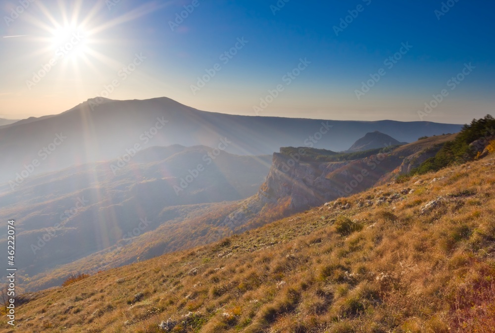 Obraz premium mountain scene