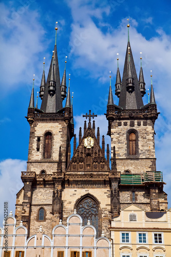 Tyn Church, Prague, Czech Republic